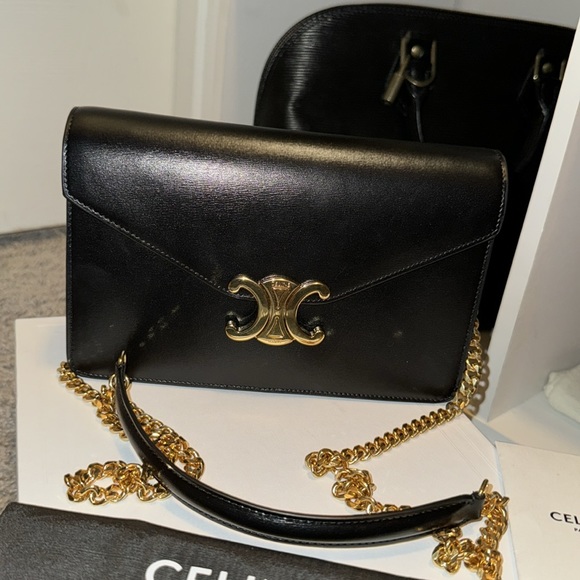 BRAND NEW 💯 Auth Celine wallet on chain - Picture 2 of 7